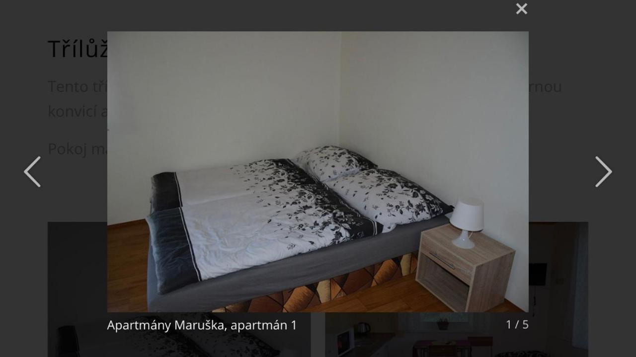 רוקיטניצה נאד איז'רו Apartmany Maruska מראה חיצוני תמונה